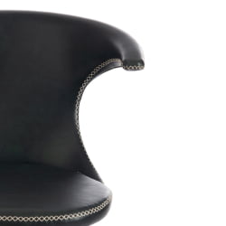 Стул FLAIR (mod. 9020) экокожа/металл, 60 х 56 х 78 см , зеленый 14/черный