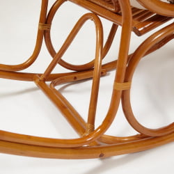 Кресло-качалка VIENNA (разборная) без подушки Cognac (коньяк)