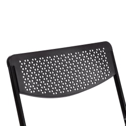 Металлический стул FOLDER (mod. 3016) каркас: металл, сиденье/спинка: пластик, 48,5 х 48 х 82,5 см, black (черный)