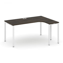 Стол эргономичный правый CОНCЕПТ CН.ОСА-002(Р) Дуб Мали Белый / CONCEPT CN.OSA-002(R)