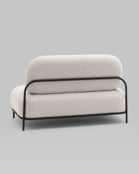 Диван Стоун ткань букле Молочный