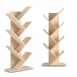 Стойка для книг Акцент СК-7 (7 полок) Дуб молочный