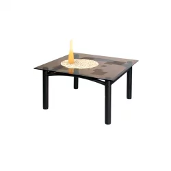 Стол журнальный Робер 2М Чёрный/ тонированное