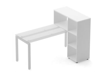 Стеллаж к столу Deka 9.06.10 Белый