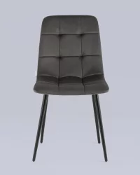 Стул Одди велюр Темно-серый