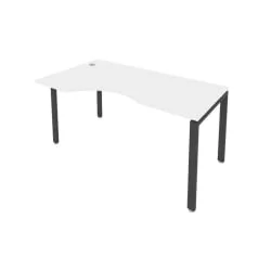 Стол письменный METAL SYSTEM Б.СА-1 Л Белый/Антрацит
