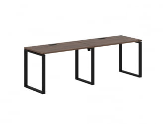 Бенч-система ЕДИС ЕКВСТ 2367 Дуб Денвер темный Черный / EDIS EQWST