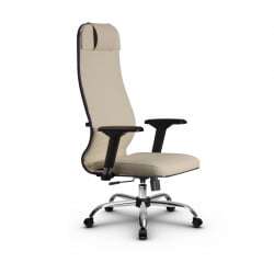 Кресло руководителя Metta L 1m 38K2/4D Комплект 7 Бежевое