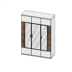 Шкаф-гардероб Корано Бм.Кор-36 ольха