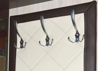 Вешало настенное Ольга 6 Ясень шимо светлый Венге