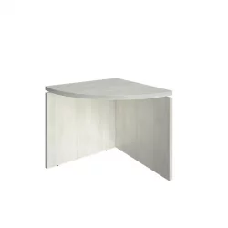 Элемент стола переговоров без опор YALTA LT-SPU L Снежная Патина