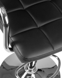 Стул барный DOBRIN KRUGER ARM (черный) 2 шт