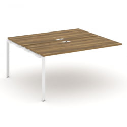 Двойной наборный элемент рабочей станции CONCEPT CN.DNRS-004 Сандал Янтарный Белый