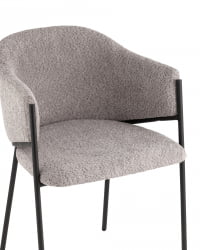 Стул Брасе букле Серый / Brace