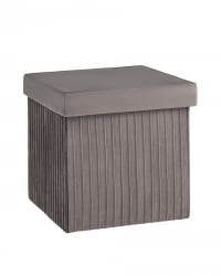 Пуф складной с ящиком Store Square Антрацитовый