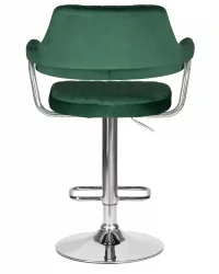 Стул барный DOBRIN CHARLY Зеленый велюр MJ9-88