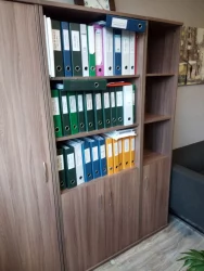 Дверь для стеллажей Д-3 правая ясень шимо