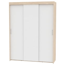 Шкаф-купе T-3-230х175х60(ДСС-Белый-2)