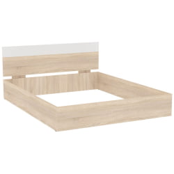 Кровать Алиса(L4)1647х798х2063(ДСС-Белый)