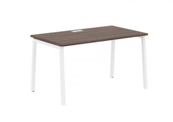 Стол письменный EDIS ELST 1380 Дуб Денвер темный Белый