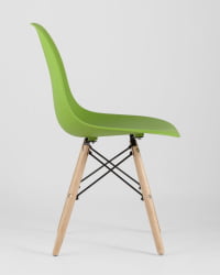 Стул Еамес Стйле ДСВ зеленый (разборный каркас) / Eames Style DSW