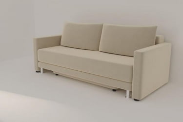 Офисный диван Сальтвик (Berhouse) Цвет фасада: Грей рогожка; Тип: Прямой; Материал фасада: Микророгожка