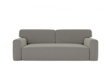 Диван прямой Сандвик (Berhouse) Цвет фасада: Грей рогожка; Тип: Прямой; Материал фасада: Микророгожка