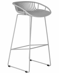 Стул барный ДОБРИН ФРАНК (светло-серый) / DOBRIN FRANK