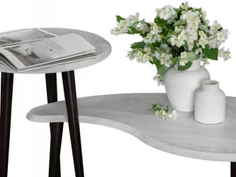 Придиванный столик BeautyStyle 2 Дуб дымчатый/венге