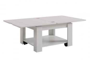 Стол-трансформер Адам 1 CZ-015 белый рамух/белый рамух
