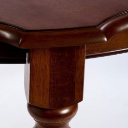 Стол обеденный раскладной VAN HORN 4272 дерево гевея, 1067 x1372+457(1829) x749мм, HN GLAZE light