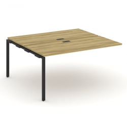 Двойной наборный элемент рабочей станции CONCEPT CN.DNRS-004 Дуб Винченцо Черный