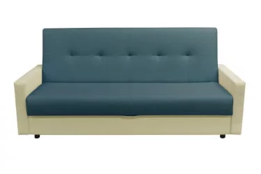 Диван с металлическими ножками Mango Classic (3 категория) Балтик Азуре Милк