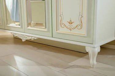 Комплект мебели для детской Луиза №2 Алебастр Шампань