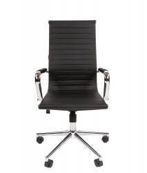 Кресло для руководителя CХАИРМАН 755 экокожа Черный / CHAIRMAN