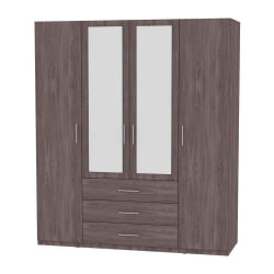 Шкаф распашный R-198х180х60-3-M(ЯАТ)