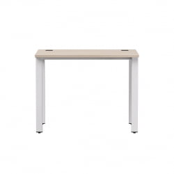 Стол прямой на металлокаркасе, опоры 90 гр Everprof EVO 254S005 Дуб Соната Белый