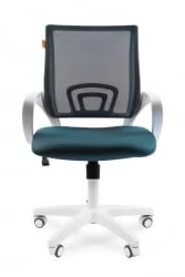 Кресло оператора Чаирман 696 вхите ТВ-18 Зеленое / Chairman white TW-18