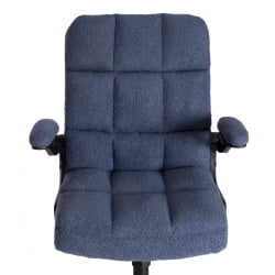 Кресло офисное Лугано ткань теддй, темно-синий / Lugano teddy,