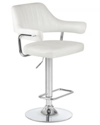 Стул барный ДОБРИН CХАРЛЙ (белый крокодил) 2 шт / DOBRIN CHARLY