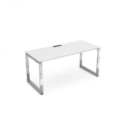 Стол рабочий, прямолинейный GLOSS LINE НСР-О.004.1 Белый Премиум
