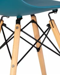 Стул обеденный DOBRIN DSW Морской волны G-05