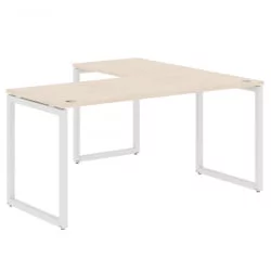 Стол угловой левый XTEN-Q XQCT 1615 L Бук Тиара Белый
