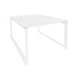 Рабочая станция на О-образном м/к ОНИКС О.МО-Д.РС-2.2.7 Белый Бриллиант / ONIX O.MO-D.RS-2.2.7