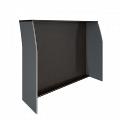 Стойка прямая 1400 Riva А.РС-3 Венге/Металлик