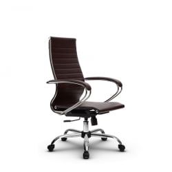Кресло офисное МЕТТА Комплект 10, Основание 17833 Комплект 2 Коричневое