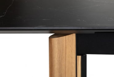 Стол раздвижной Combi Ceramic 140-180 Automatic Natur/Dark marble