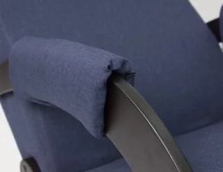 Кресло-качалка Модель 67 М (Венге/Vegas Lite Black)