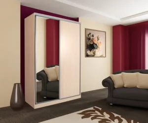 Шкаф-купе Гранд-1 Дуб Млечный