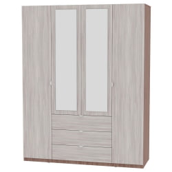 Шкаф распашный Р-230х180х45-3-ТР-М(ЯШТ-ЯШС) / R-230х180х45-3-TR-M(ЯШТ-ЯШС)